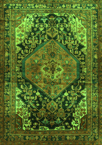 Persian Green Traditional Rug, tr566grn