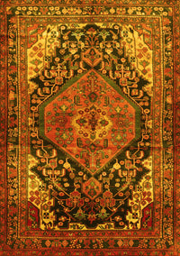 Persian Yellow Traditional Rug, tr566yw