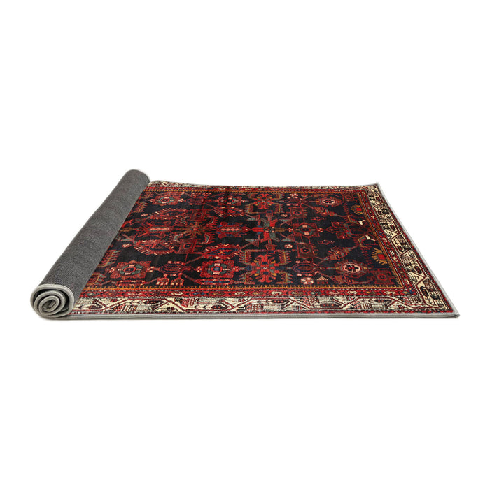 Sideview of Traditional Brown Persian Rug, tr567