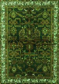 Persian Green Traditional Rug, tr567grn