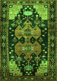 Persian Green Traditional Rug, tr568grn