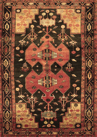 Persian Brown Traditional Rug, tr568brn