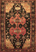 Persian Brown Traditional Rug, tr568brn