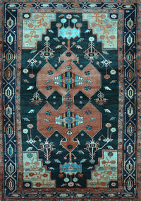 Persian Light Blue Traditional Rug, tr568lblu
