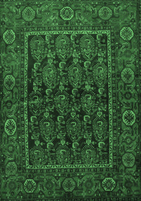 Persian Emerald Green Traditional Rug, tr569emgrn
