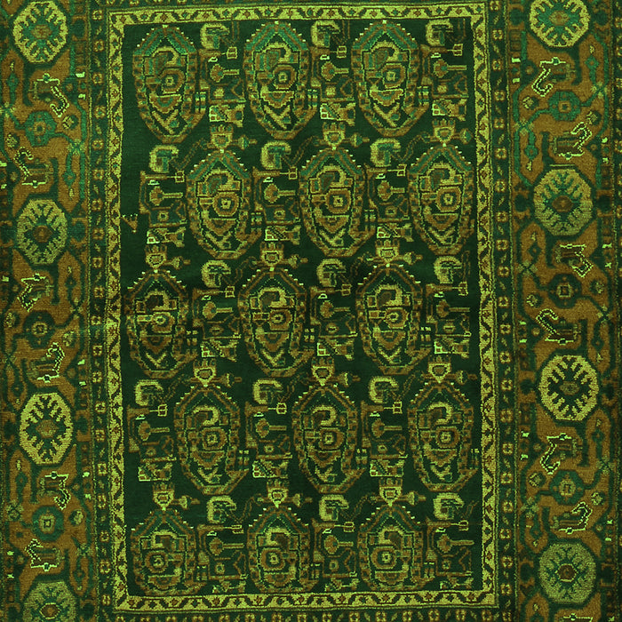 Persian Green Traditional Rug, tr569grn