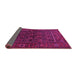 Sideview of Persian Pink Traditional Rug, tr569pnk