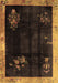 Oriental Brown Asian Inspired Rug, tr56brn