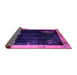 Sideview of Oriental Purple Asian Inspired Rug, tr56pur