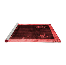 Asian Inspired Red Washable Rugs