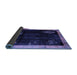 Sideview of Oriental Blue Asian Inspired Rug, tr56blu