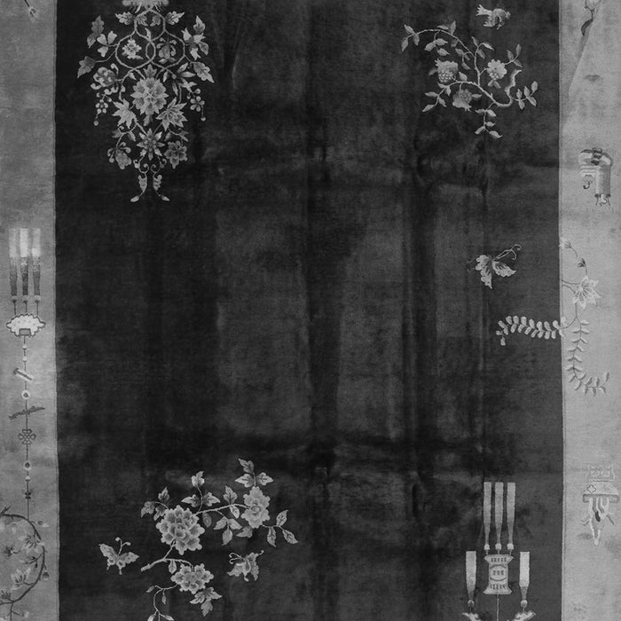 Serging Thickness of Machine Washable Oriental Gray Asian Inspired Rug, wshtr56gry