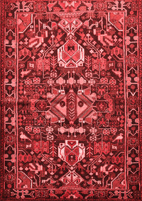 Animal Red Traditional Rug, tr570red