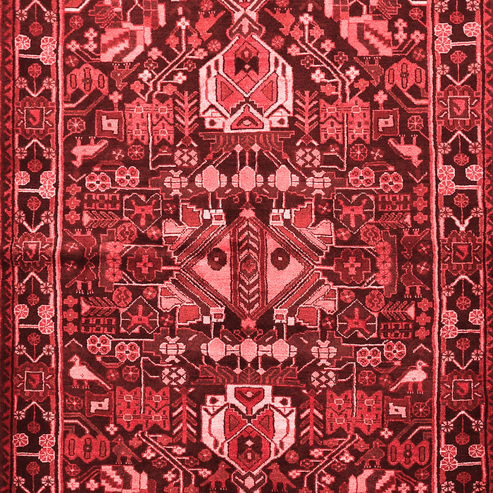 Animal Red Traditional Area Rugs