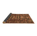 Sideview of Animal Brown Traditional Rug, tr570brn