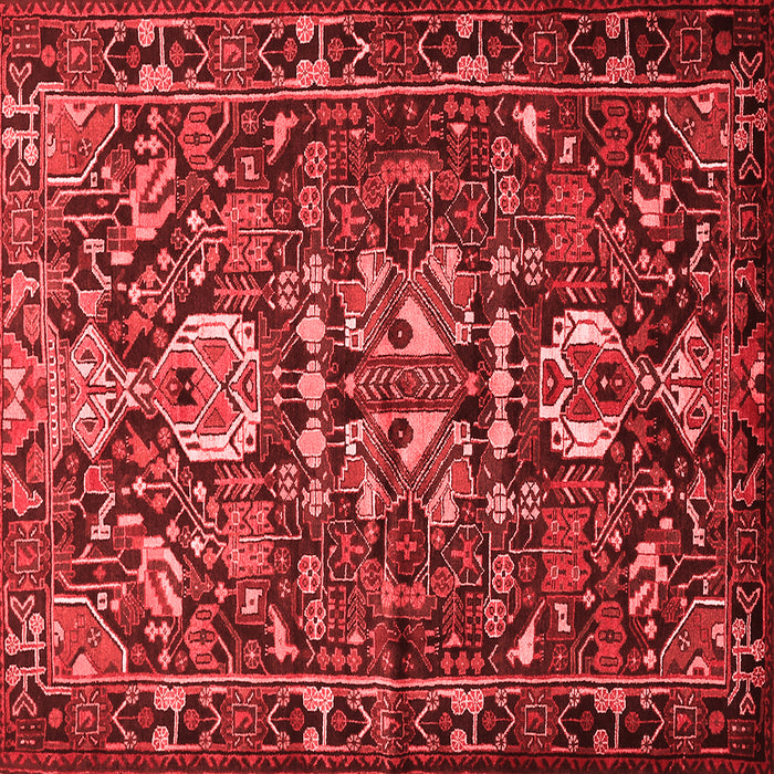 Animal Red Traditional Rug, tr570red