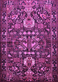 Animal Purple Traditional Rug, tr570pur