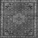 Serging Thickness of Persian Gray Traditional Rug, tr571gry