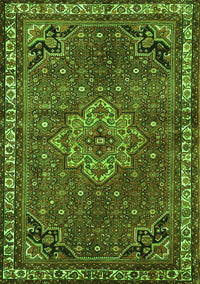 Persian Green Traditional Rug, tr571grn