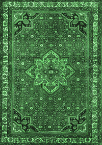 Persian Emerald Green Traditional Rug, tr571emgrn