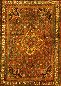 Persian Yellow Traditional Rug, tr571yw