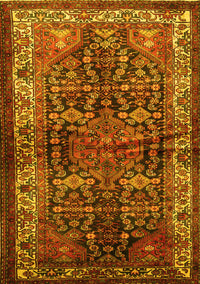 Persian Yellow Traditional Rug, tr572yw