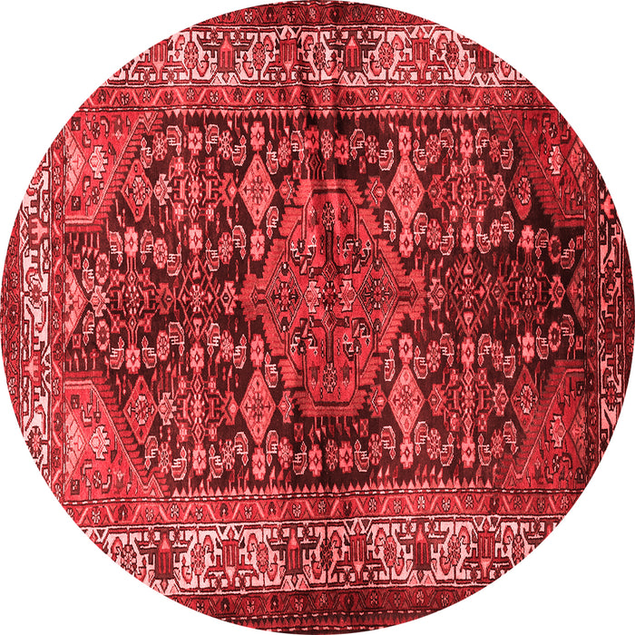 Machine Washable Persian Red Traditional Rug, wshtr572red