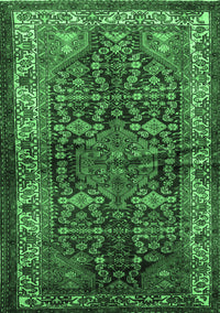 Persian Emerald Green Traditional Rug, tr572emgrn