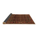 Sideview of Persian Brown Traditional Rug, tr573brn