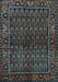 Machine Washable Persian Light Blue Traditional Rug, wshtr573lblu