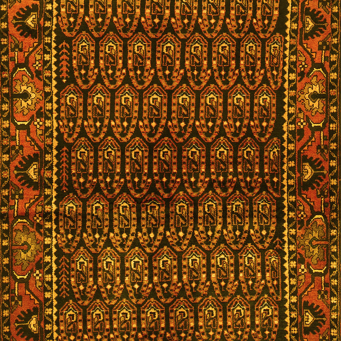 Machine Washable Persian Yellow Traditional Rug, wshtr573yw