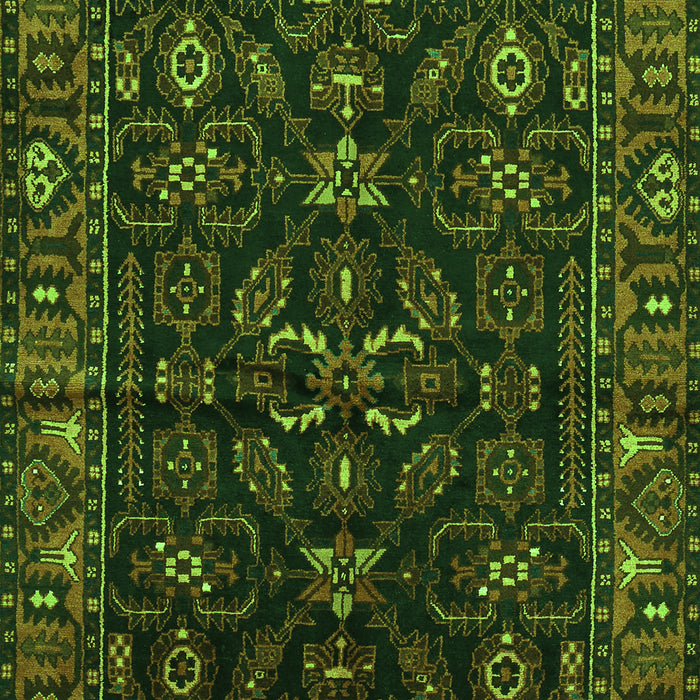 Persian Green Traditional Rug, tr574grn