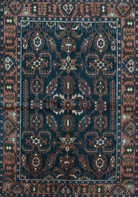 Persian Light Blue Traditional Rug, tr574lblu