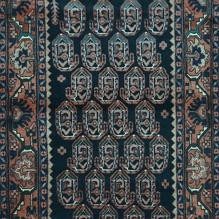 Persian Light Blue Traditional Rug, tr575lblu