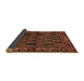 Sideview of Persian Brown Traditional Rug, tr575brn