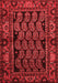 Persian Red Traditional Area Rugs