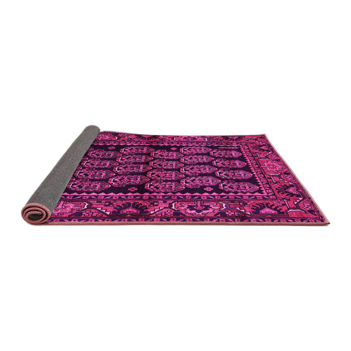Sideview of Persian Pink Traditional Rug, tr575pnk