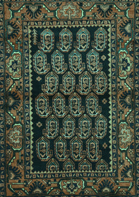 Persian Turquoise Traditional Rug, tr575turq