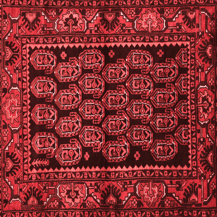 Machine Washable Persian Red Traditional Rug, wshtr575red