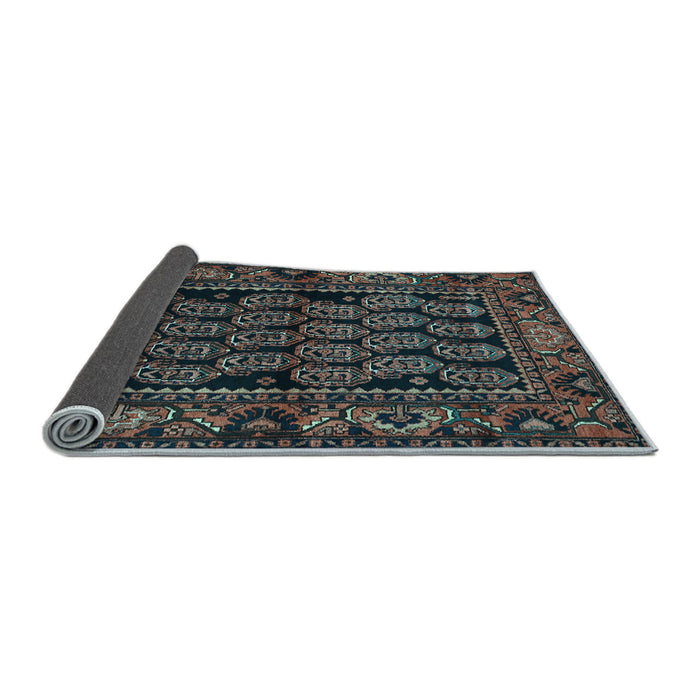 Sideview of Persian Light Blue Traditional Rug, tr575lblu