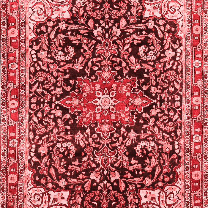 Medallion Red Traditional Area Rugs