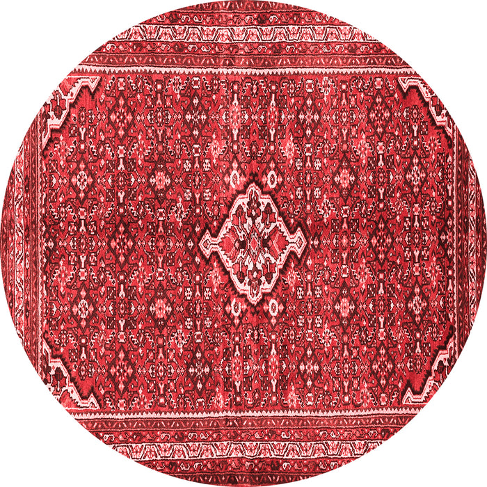 Machine Washable Persian Red Traditional Rug, wshtr577red