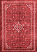 Persian Red Traditional Area Rugs