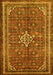 Machine Washable Persian Yellow Traditional Rug, wshtr577yw