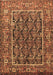 Persian Brown Traditional Rug, tr578brn