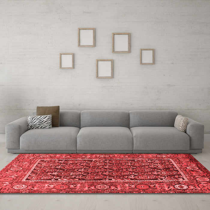 Traditional Red Washable Rugs