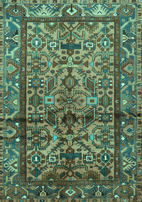 Persian Turquoise Traditional Rug, tr579turq