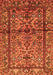 Persian Orange Traditional Rug, tr579org