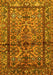 Persian Yellow Traditional Rug, tr579yw