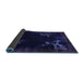 Sideview of Oriental Blue Asian Inspired Rug, tr57blu